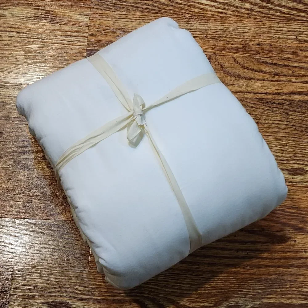 100% Cotton White King Size Duvet Cover Set